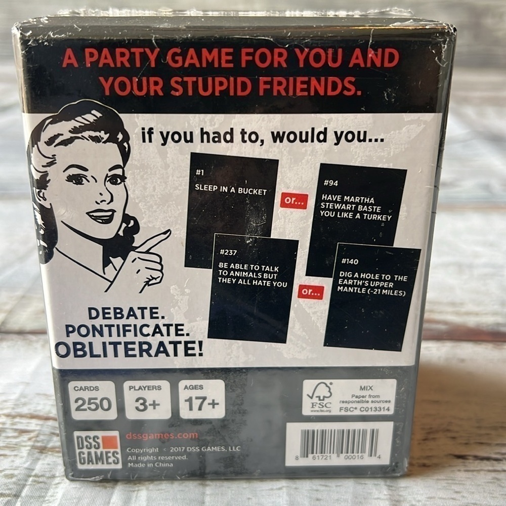 If YOU Had To ( Party Game ) Brand: Drunk Stoned Stupid - Picture 3 of 8